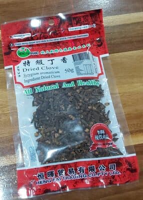 Dried clove