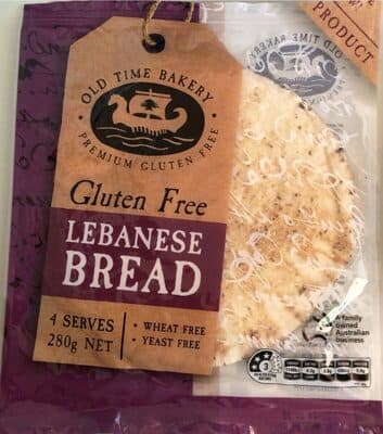 Gluten free Lebanese bread