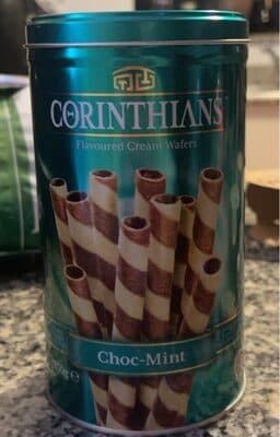 Choc-Mint Cream Wafers