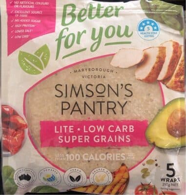 Low carb super grains