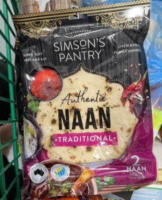 Authentic Naan