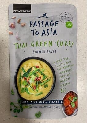 Thai green curry