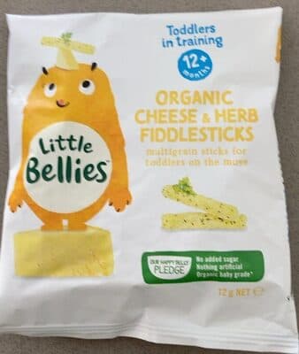 Organic Cheese & Herb fiddlesticks