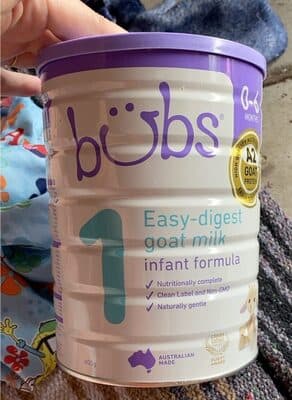 Easy digest goat milk formula