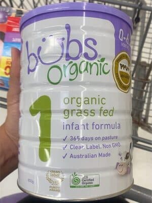 Bubs organic