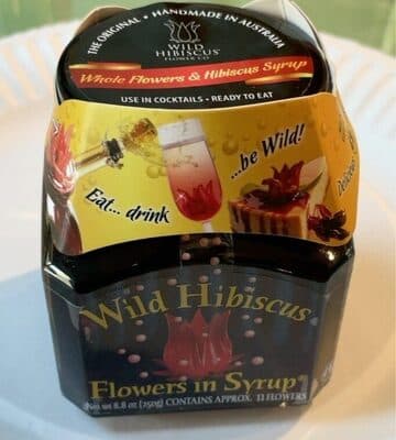 Whole Flowers & Hibiscus Syrup