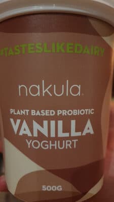 Plant Based Probiotics Vanilla Yoghurt