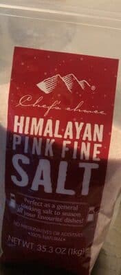 Himalayan pink fine salt