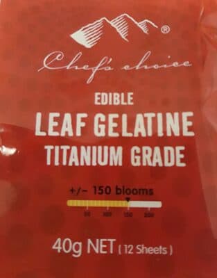 Edible Leaf Gelatine