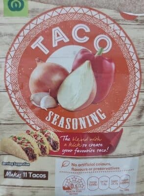 Woolworths Taco Seasoning