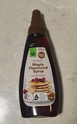 Maple Flavoured Syrup