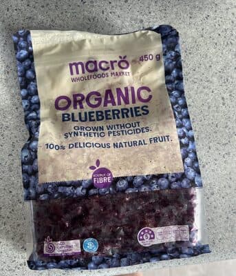 Certified Organic Blueberries