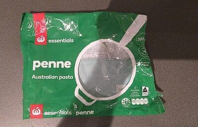Penne Australian pasta
