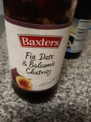 fig date and balsamic chutney