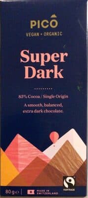 Super dark 85% cocoa