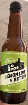 Lemon Lime & Bitters Kombucha