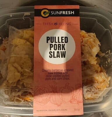 Pulled pork slaw