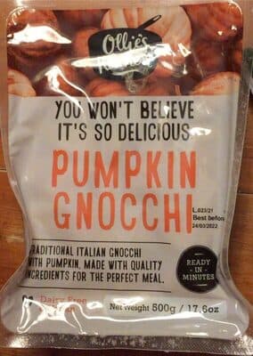 Pumpkin Gnocchi