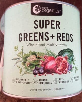 Super Greens + Reds Wholefood Multivitamin