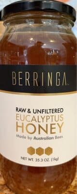 Raw and Unfiltered Eucalyptus Honey