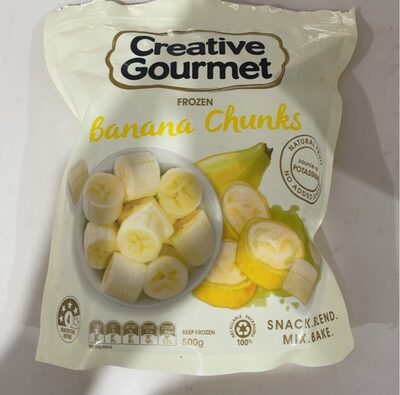 Frozen Banana Chunks