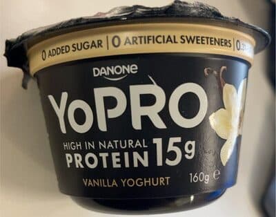 Yopro Vanilla Yoghurt