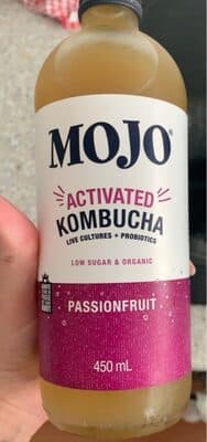 Passionfruit Activated Kombucha