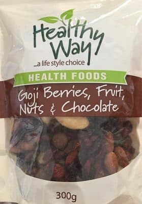 Goji Berries, Fruits, Nuts & Chocolate