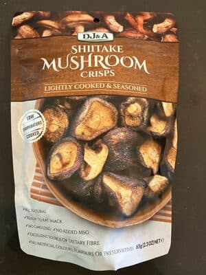 Shiitake Mushroom Crisps