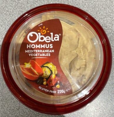 Mediterranean Vegetables Hummus