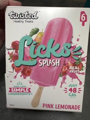 Licks Splash Pink Lemonade