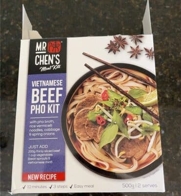 Vietnamese beef pho kit