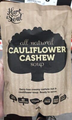 Cauliflower Cashew Soup