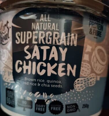 Super grain satay chicken