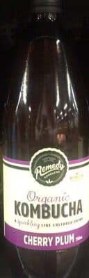 Organic Kombucha Cherry Plum