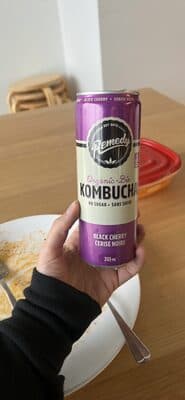 Organic Kombucha Black Cherry