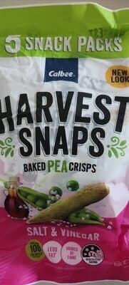 Harvest snaps baked pea crisps