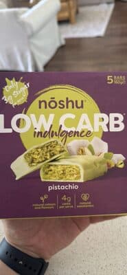 Low Carb Indulgence pistachio