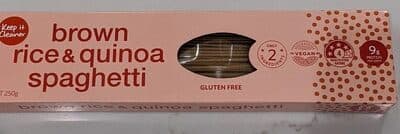 Brown Rice and Quinoa Spaghetti