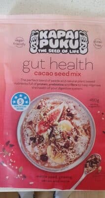 Cacao seed mix gut health