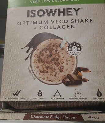 Isowhey optimum vlcd shake