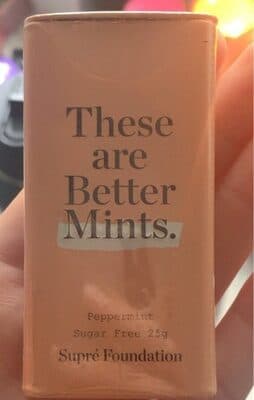 Peppermint mints