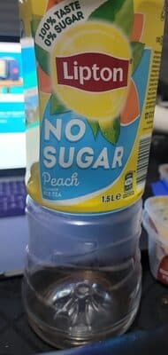 No sugar peached ice tea