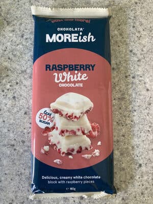 Moreish Raspberry White Chocolate