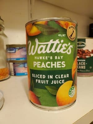 Peach Slices in Clear Juice