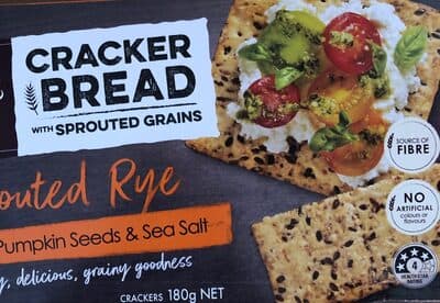 Cracker Bread Sprouted Rye