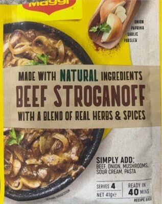 Beef Stroganoff