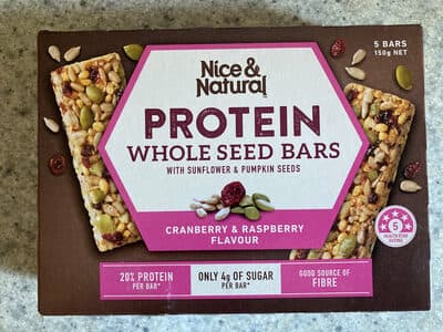 Protein Whole Seed Bars