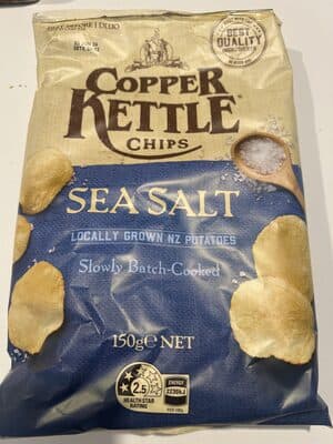Copper Kettle Sea Salt chips