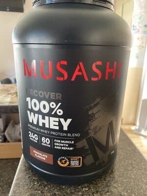Musashi 100% Whey Chocolate Milkshake Flavour